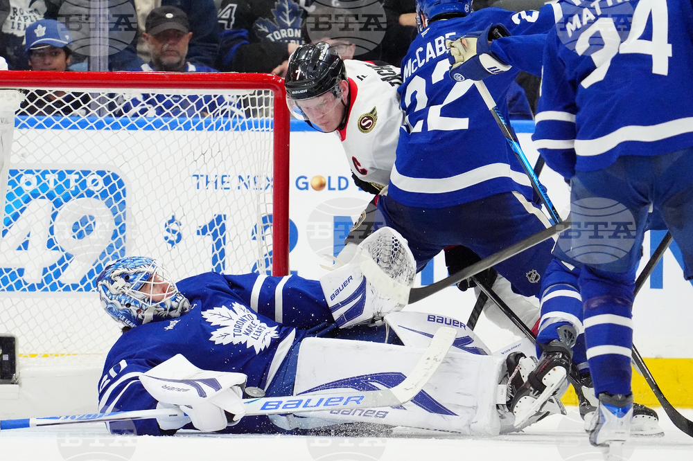 Senators Maple Leafs Hockey