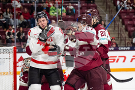 World Juniors Canada Latvia Hockey