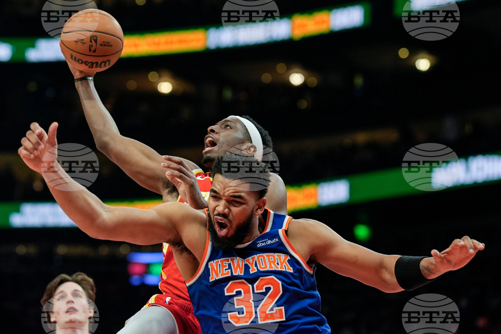 Knicks Hawks Basketball