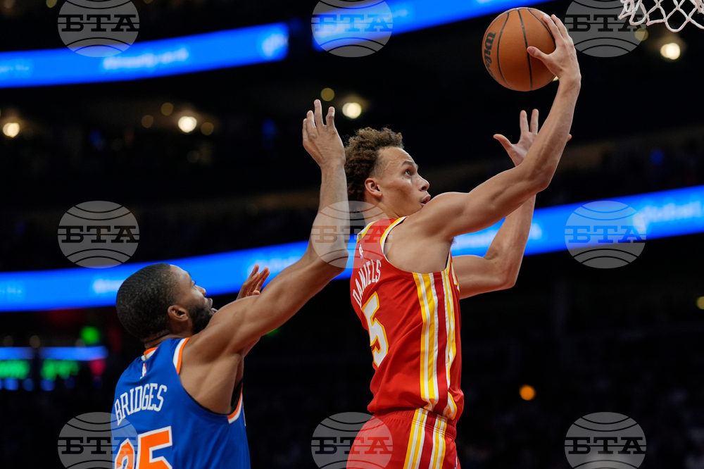 Knicks Hawks Basketball