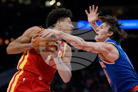Knicks Hawks Basketball