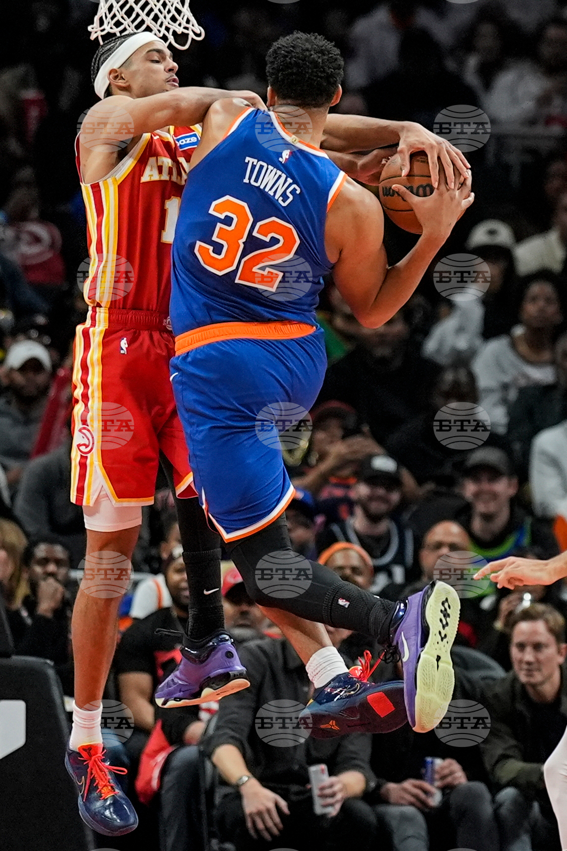 Knicks Hawks Basketball