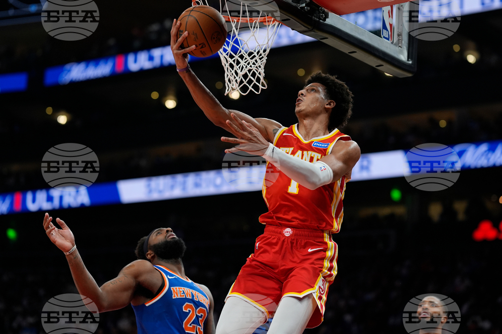 Knicks Hawks Basketball