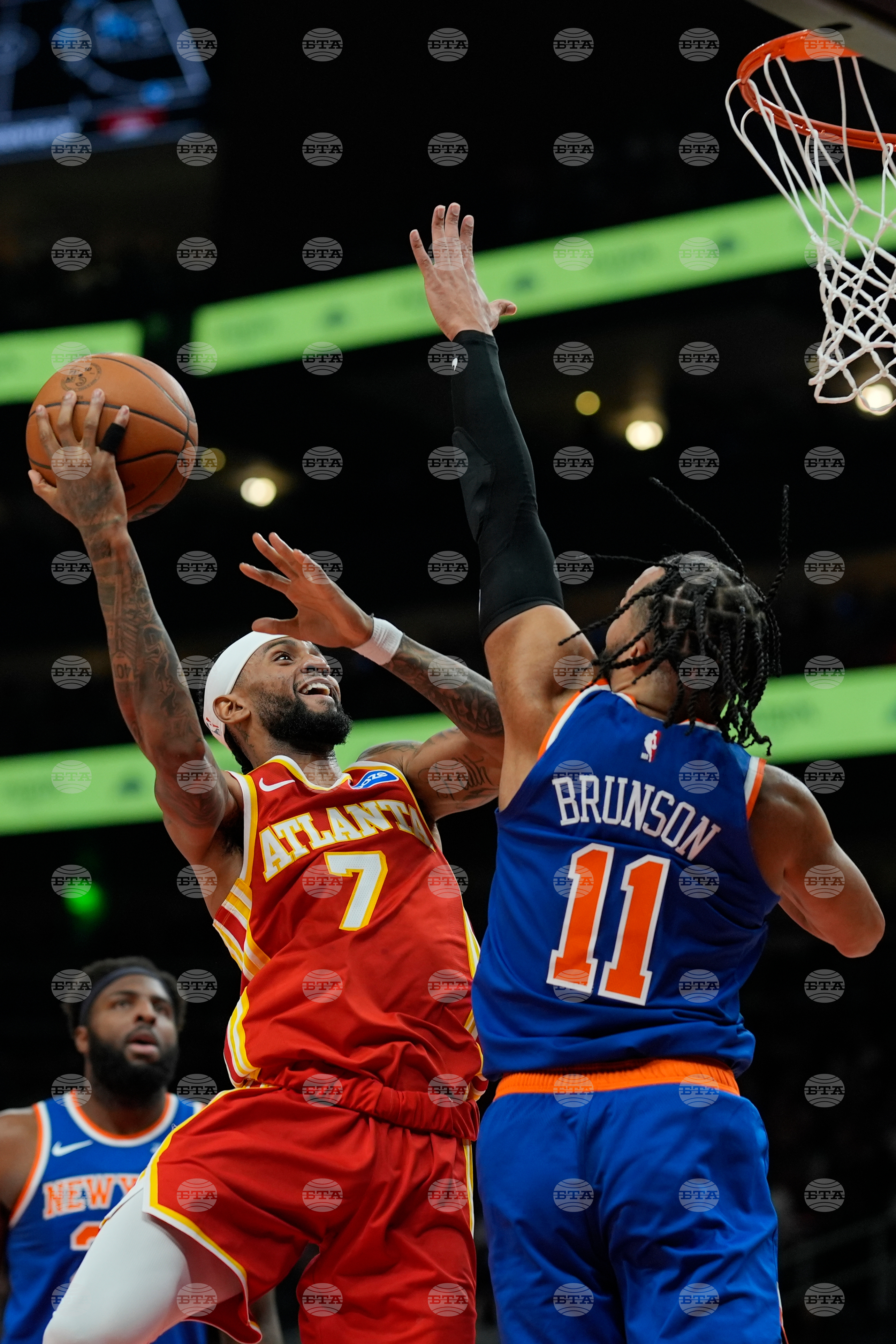 Knicks Hawks Basketball