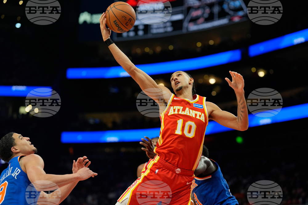 Knicks Hawks Basketball