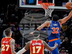 Knicks Hawks Basketball