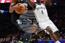 Nets Timberwolves Basketball