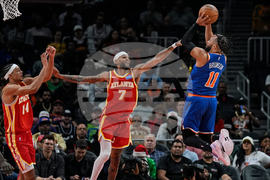 Knicks Hawks Basketball