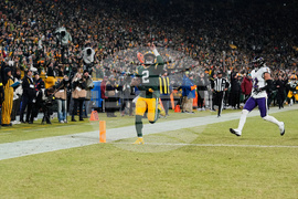 Ravens Packers Football