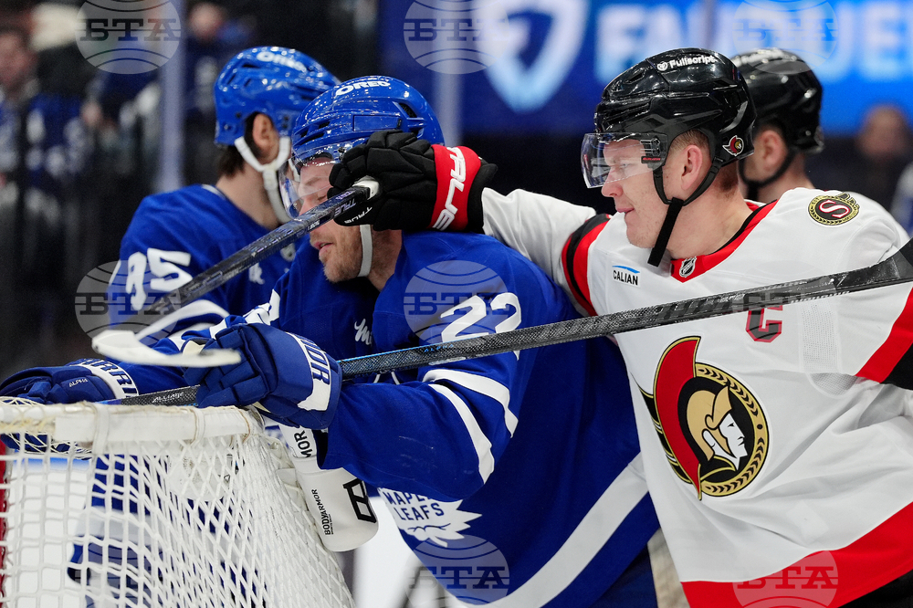 Senators Maple Leafs Hockey