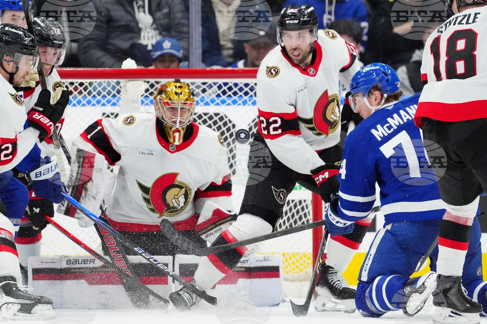Senators Maple Leafs Hockey