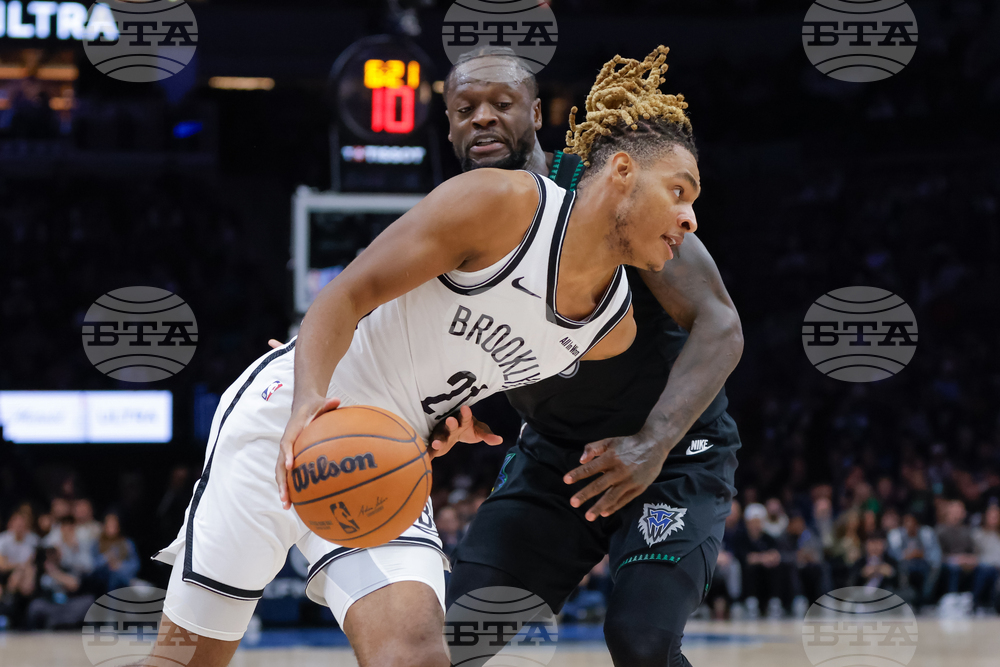 Nets Timberwolves Basketball