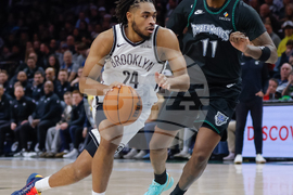 Nets Timberwolves Basketball