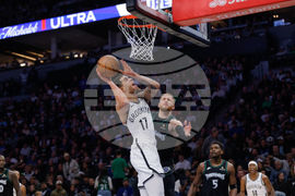 Nets Timberwolves Basketball