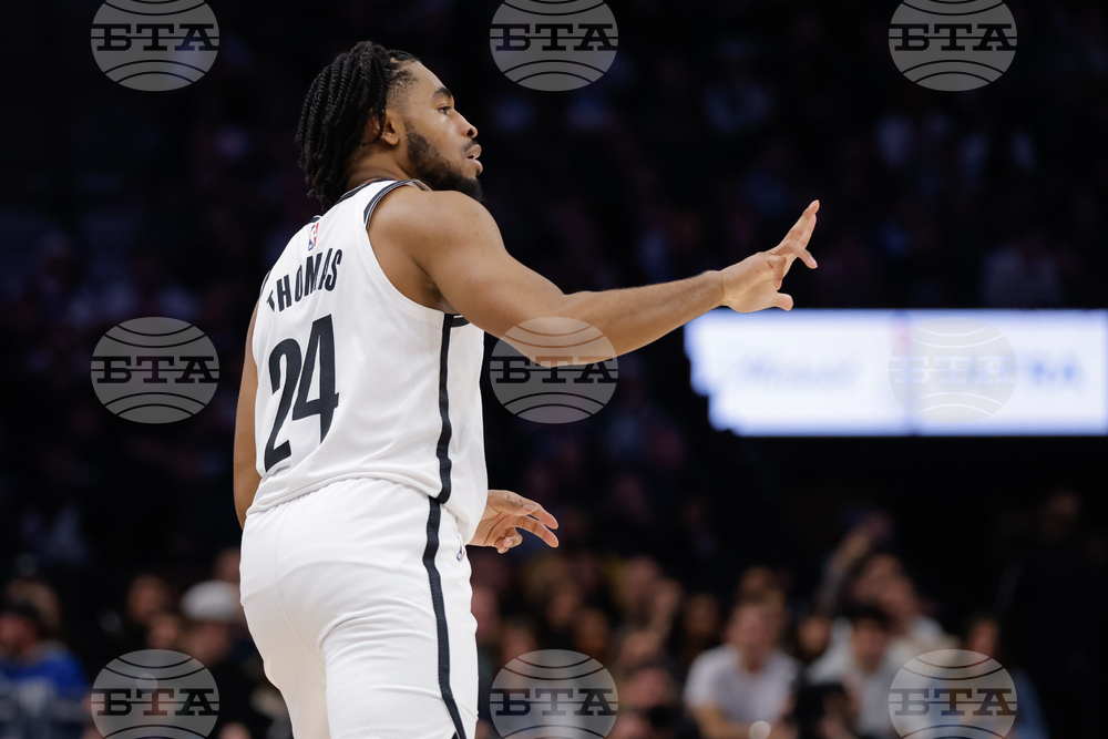 Nets Timberwolves Basketball