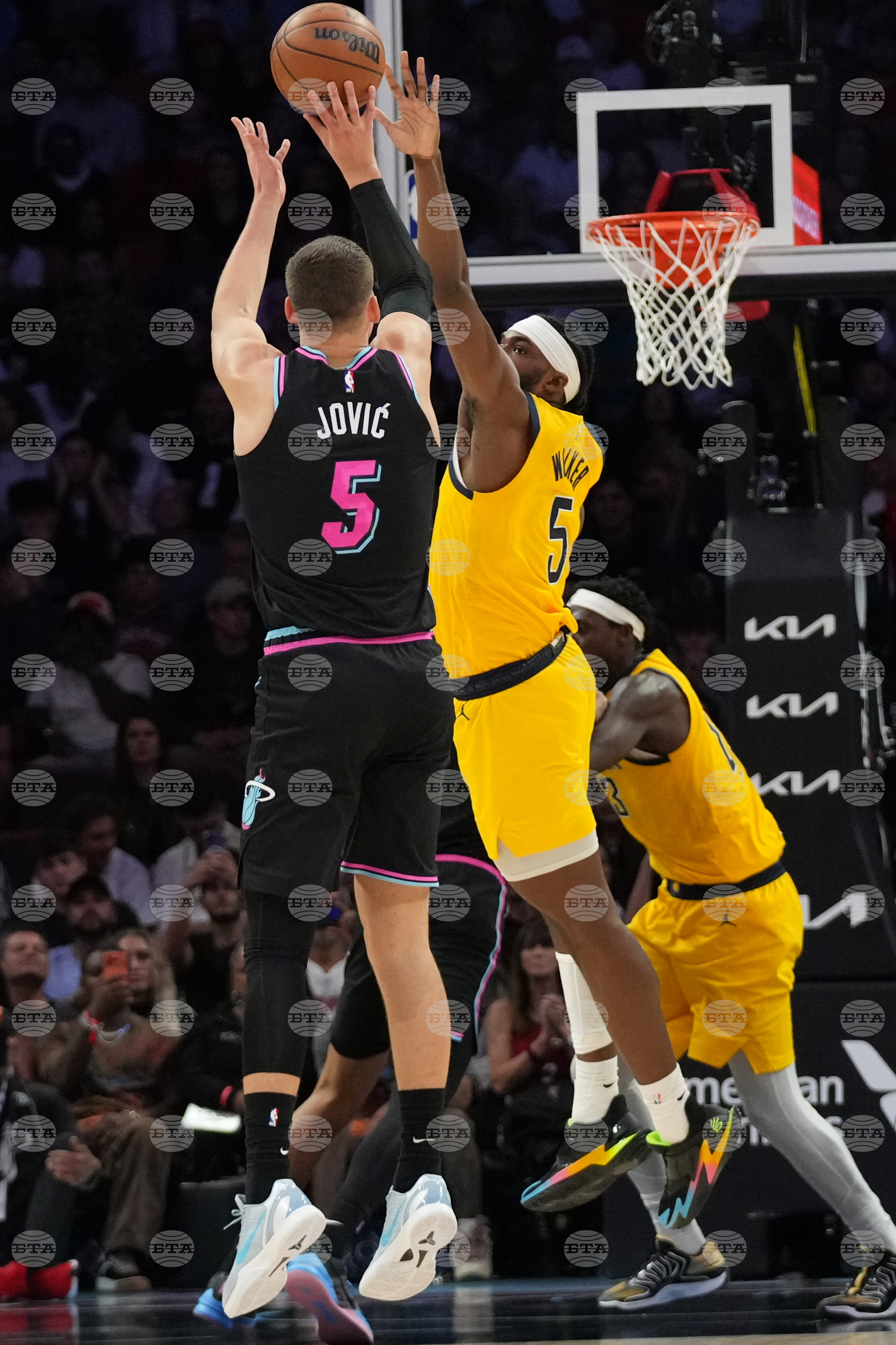 Pacers Heat Basketball