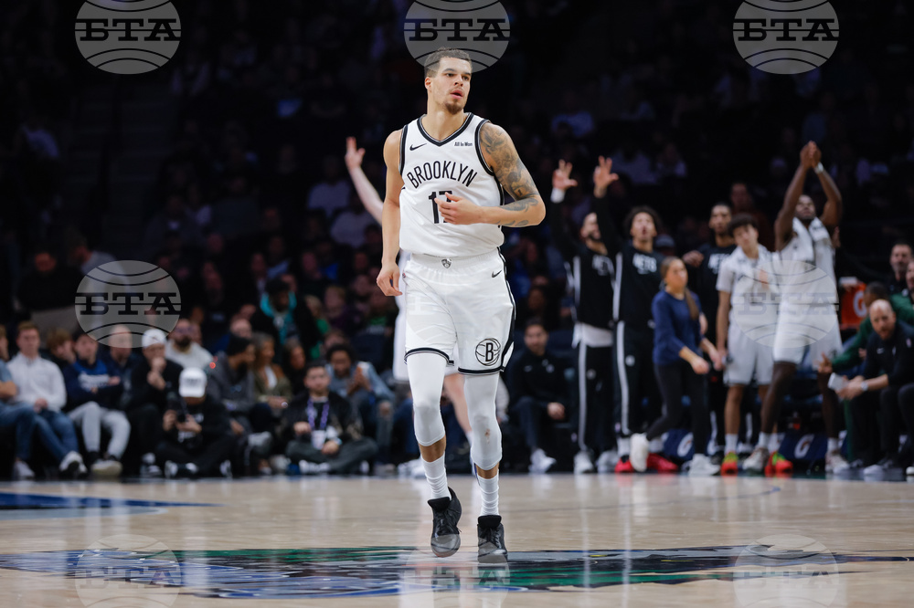 Nets Timberwolves Basketball