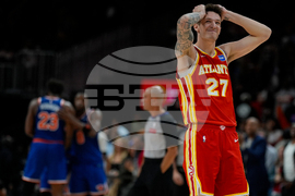 Knicks Hawks Basketball