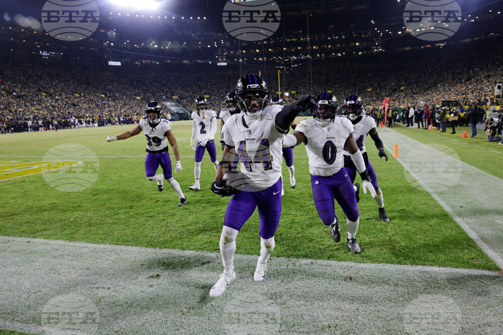 APTOPIX Ravens Packers Football