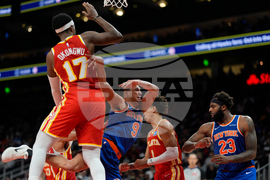 Knicks Hawks Basketball