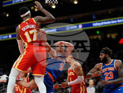 Knicks Hawks Basketball