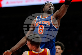 Knicks Hawks Basketball