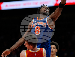 Knicks Hawks Basketball