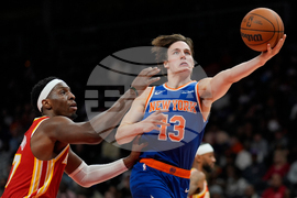 Knicks Hawks Basketball