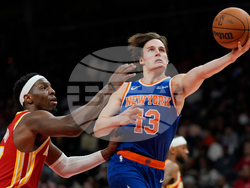 Knicks Hawks Basketball