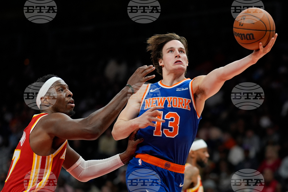 Knicks Hawks Basketball