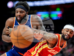 Knicks Hawks Basketball