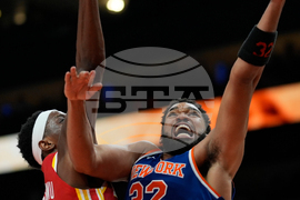 Knicks Hawks Basketball