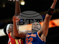 Knicks Hawks Basketball