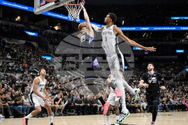 Jazz Spurs Basketball