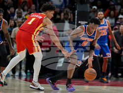 Knicks Hawks Basketball