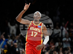 Knicks Hawks Basketball