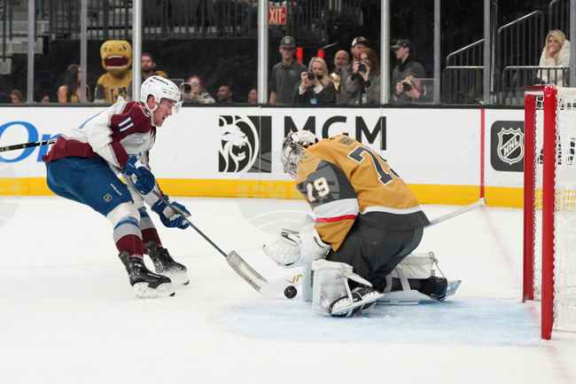 Avalanche Golden Knights Hockey