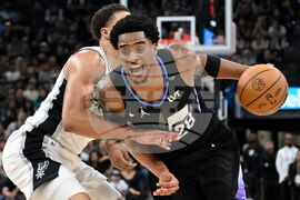 Jazz Spurs Basketball