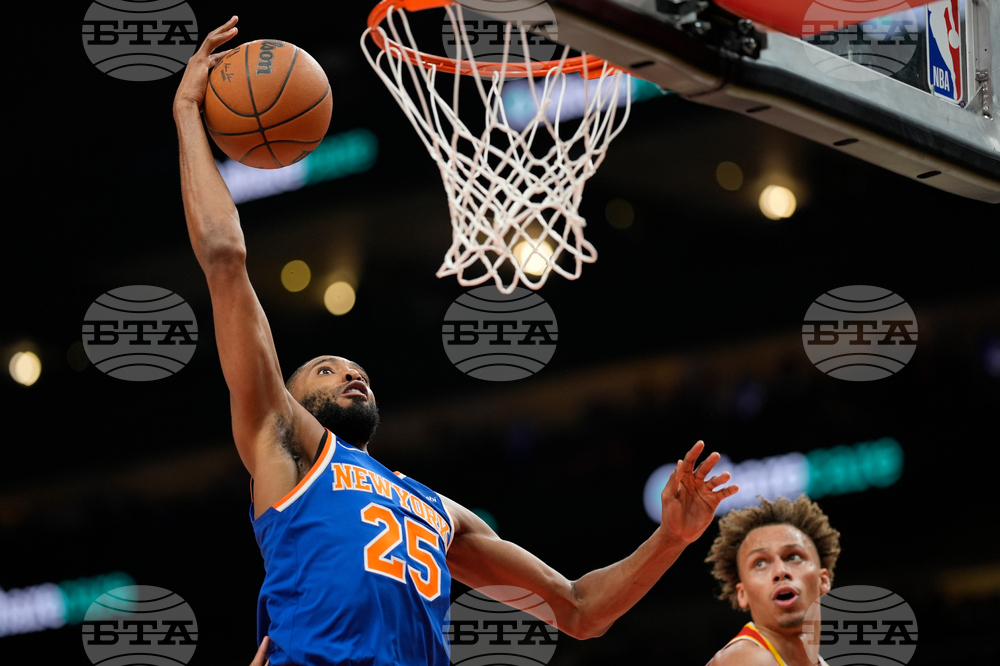 Knicks Hawks Basketball