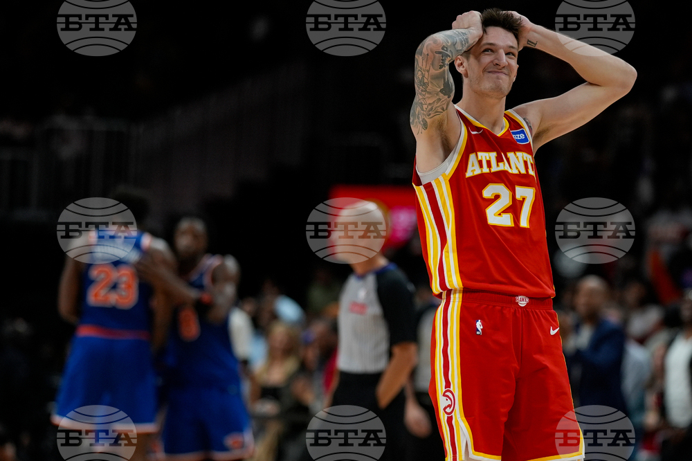 APTOPIX Knicks Hawks Basketball