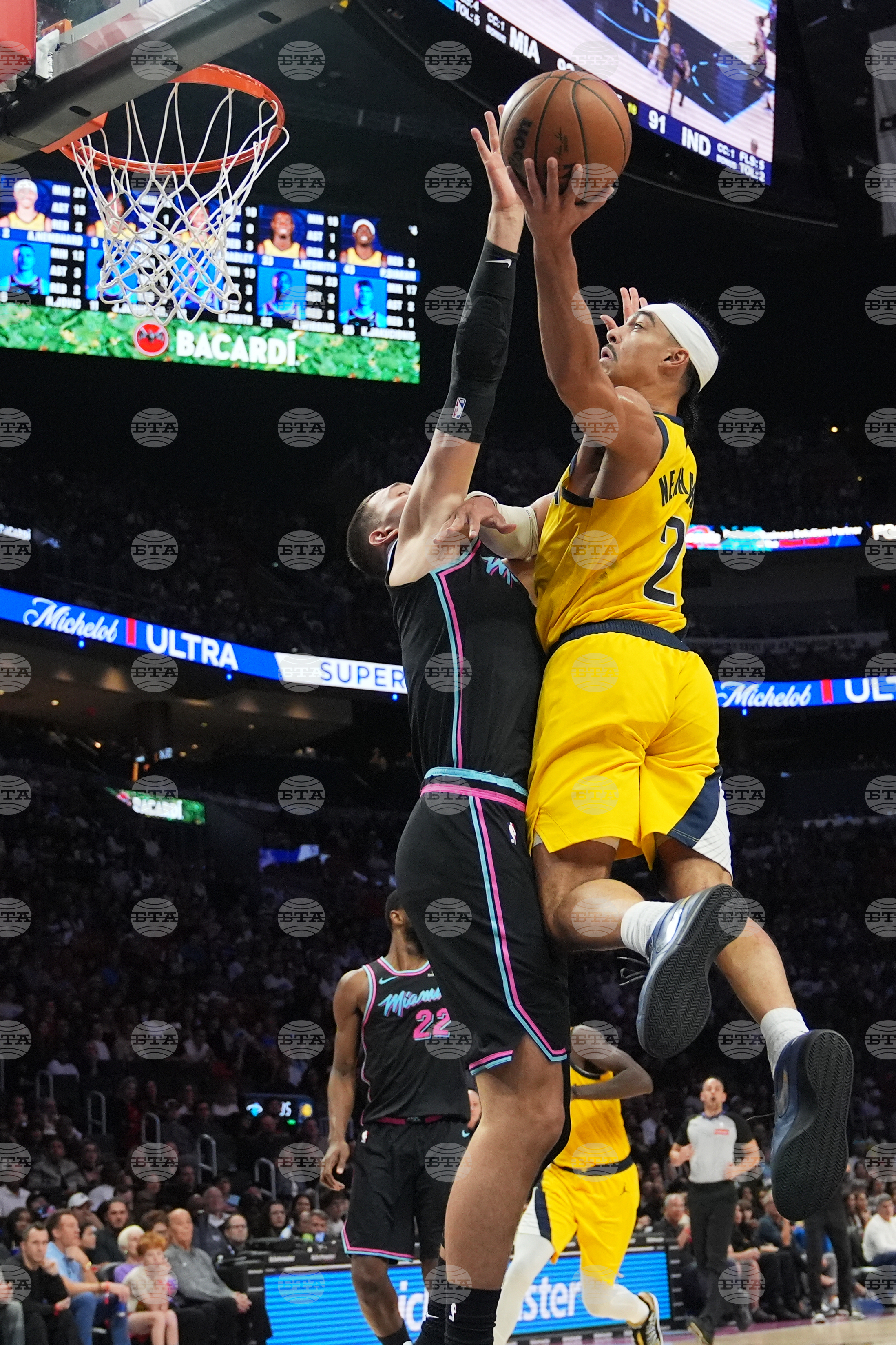 Pacers Heat Basketball