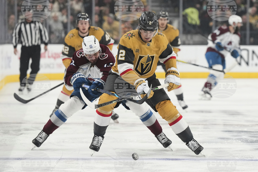Avalanche Golden Knights Hockey