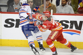 Oilers Flames Hockey
