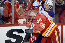 Oilers Flames Hockey