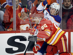 Oilers Flames Hockey