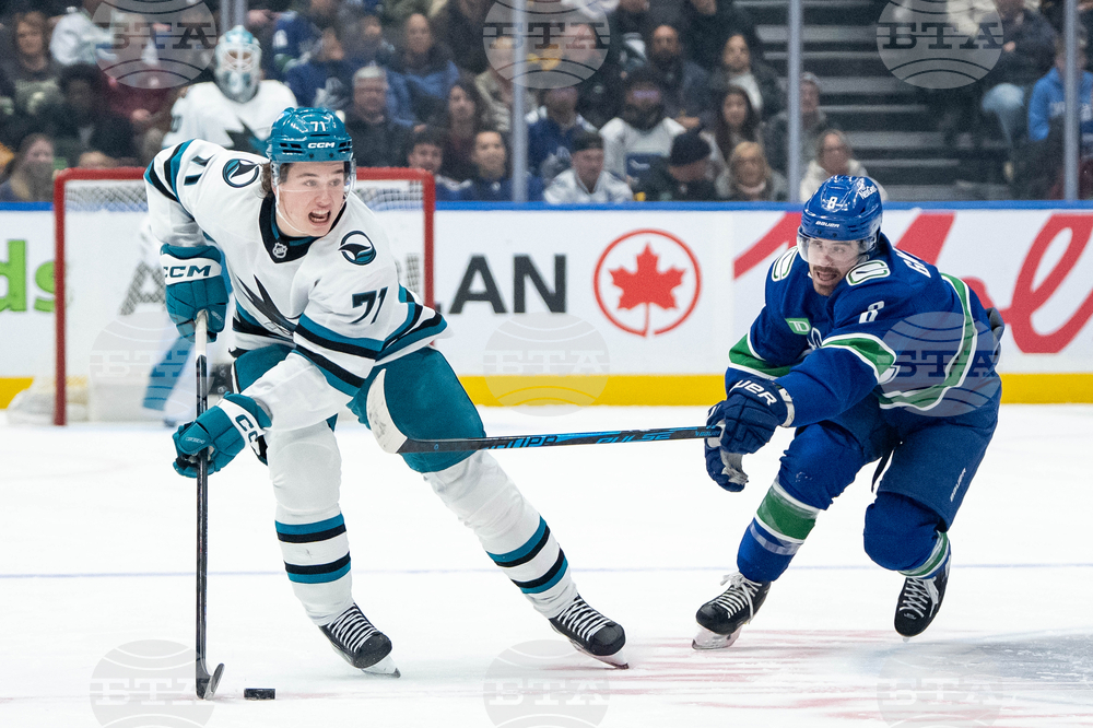 Sharks Canucks Hockey