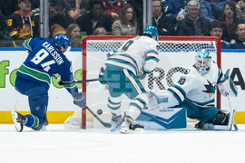 Sharks Canucks Hockey