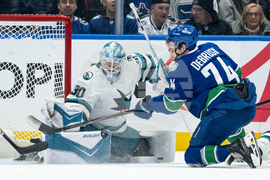 Sharks Canucks Hockey