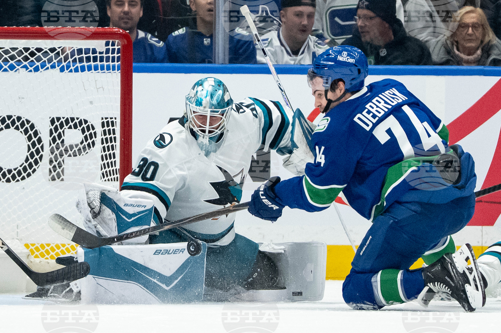 Sharks Canucks Hockey