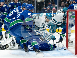 Sharks Canucks Hockey